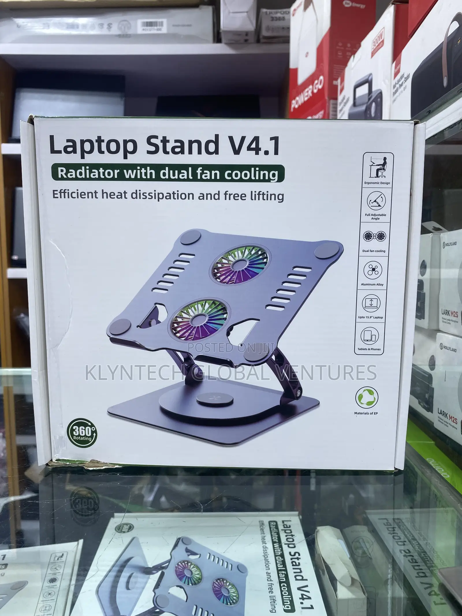 Laptop Stand V4.1 With Cooling Fan