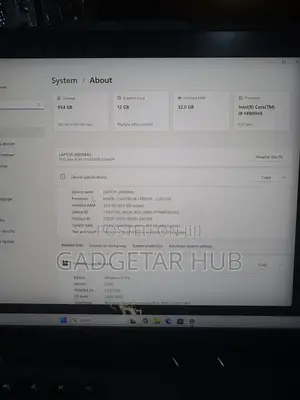 Laptop Asus ROG Strix SCAR Edition 32GB Intel Core i9 SSD 1T