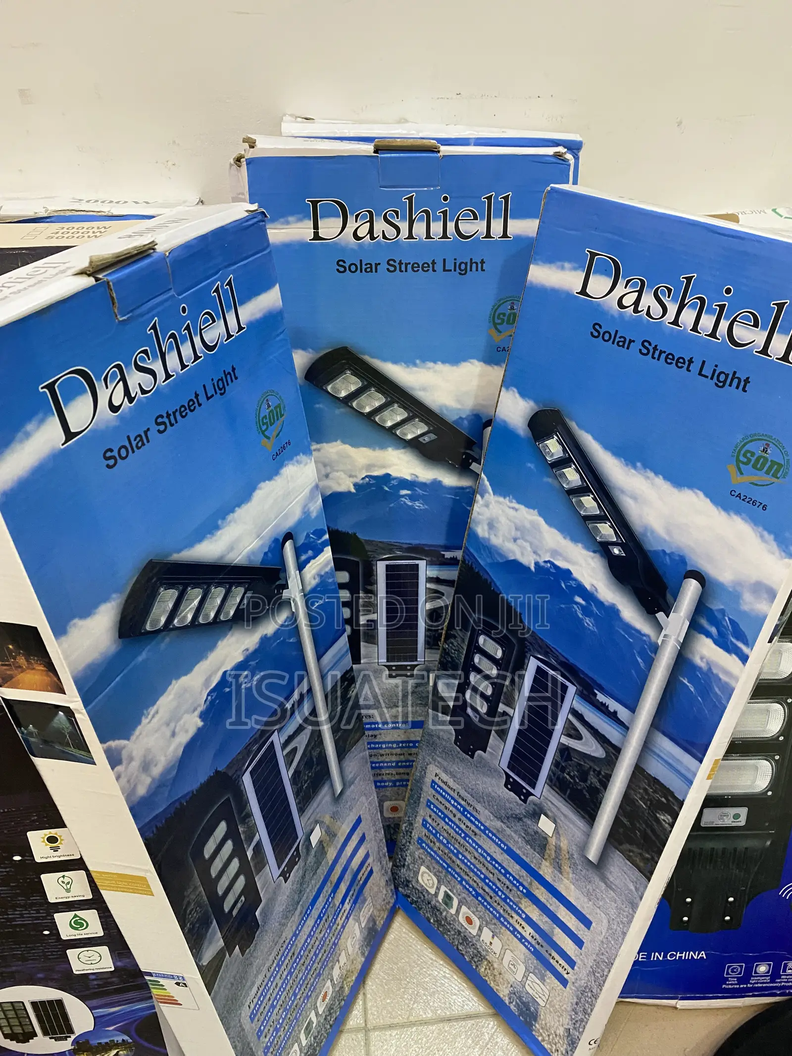 800w Dashiell Solar Street Light
