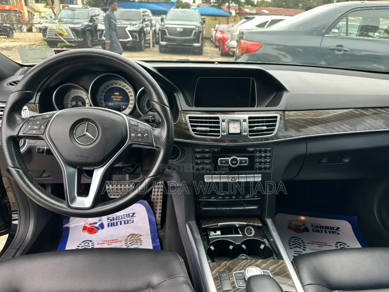 Mercedes-Benz E350 2015 Black