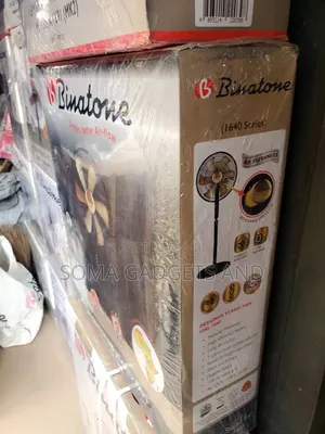 16 Inches Gold Blade, Binatone Standing Fan Model 1660
