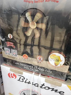 16 Inches Gold Blade, Binatone Standing Fan Model 1660