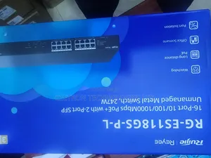 RUIJIE RG-ES118GS-P-L 16-Port Unmanaged Gigabit POE Switch With  SFP