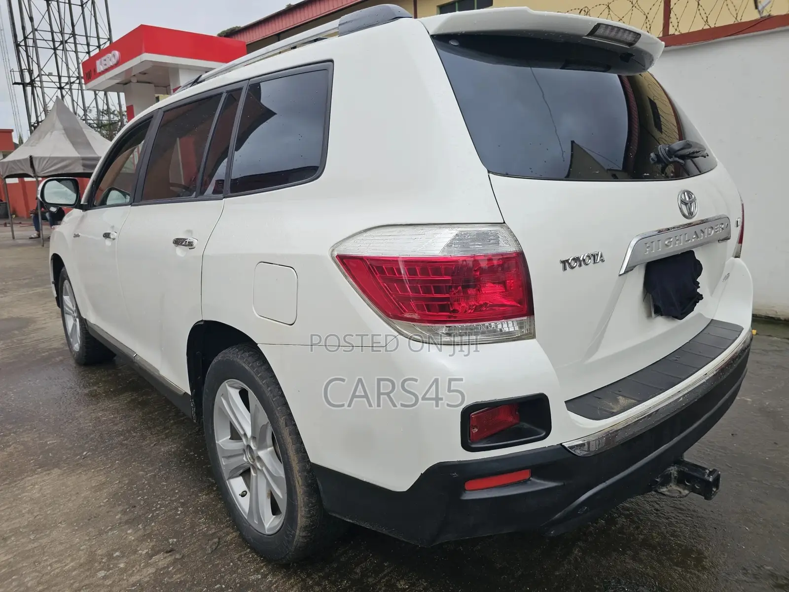 Toyota Highlander 2008 White