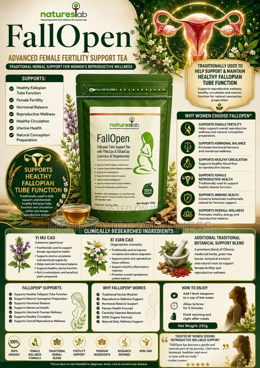 FallOpen Powder With Yimucao & Xixiancao for Blocked Fallopian Tubes
