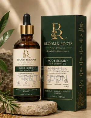 Bloom & Roots Root Elixir – Natural Hair Growth Oil