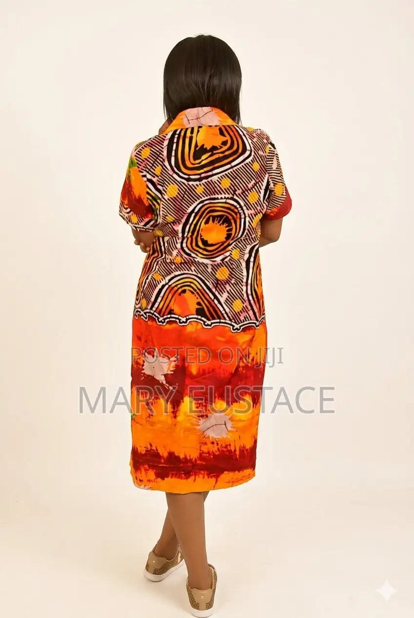 Ankara Shirt Dresses