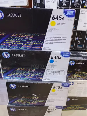 HP Original Toner Cartridge Cyan and Yellow