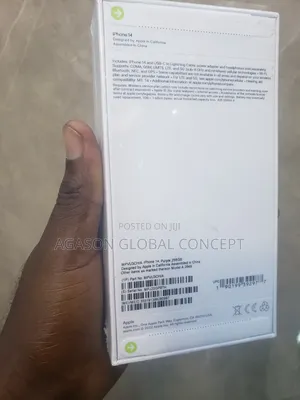 New Apple iPhone 14 256 GB Purple