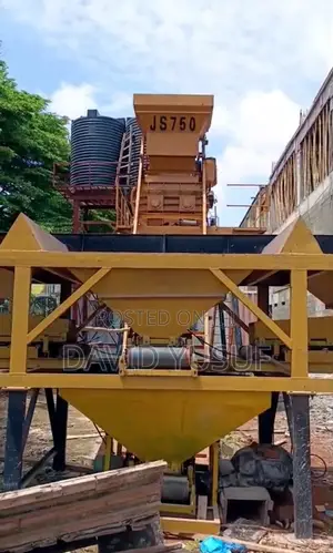 New JS750B Concrete Batching Plant –Complete Industrial Setup for Sale
