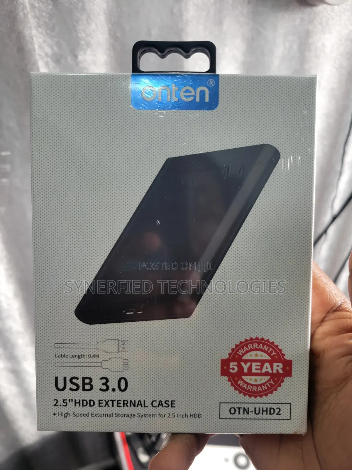 Onten USB 3.0 2.5" HDD Enclosure