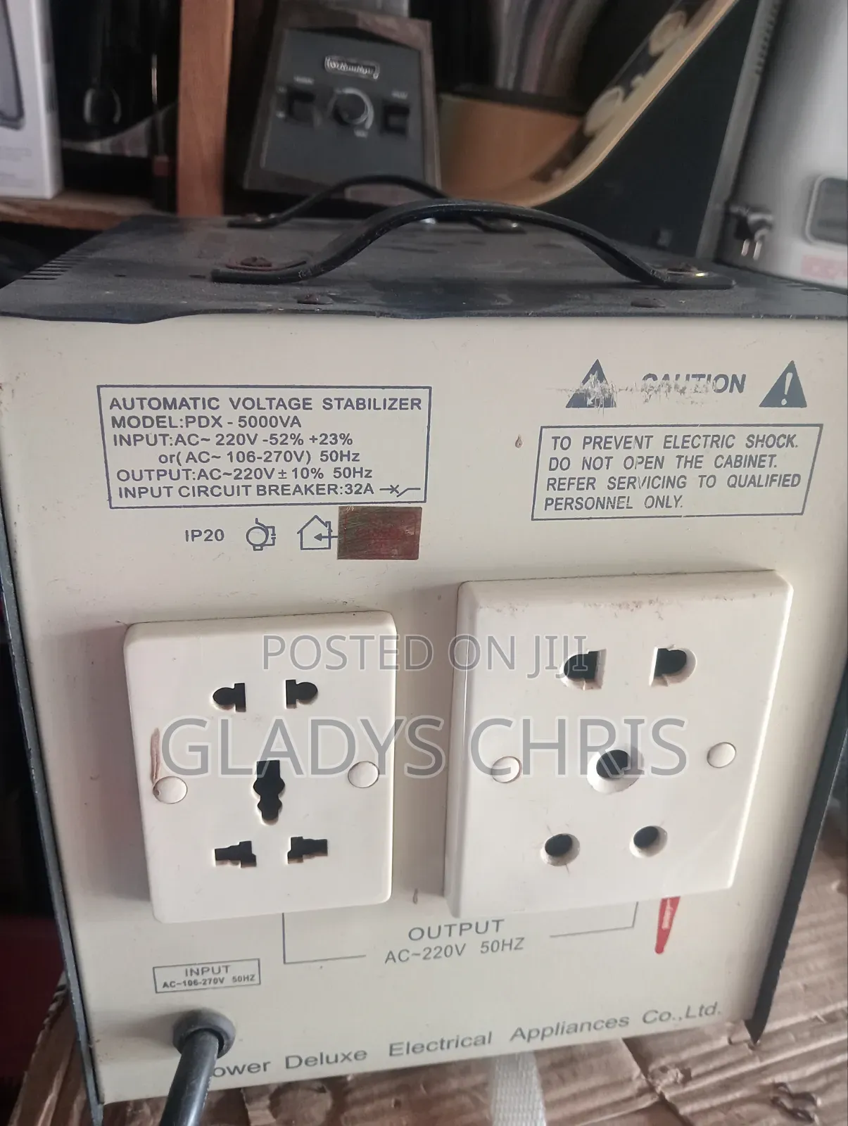 Stabilizer 5 Kva/ 5000 Watts Stabilizer