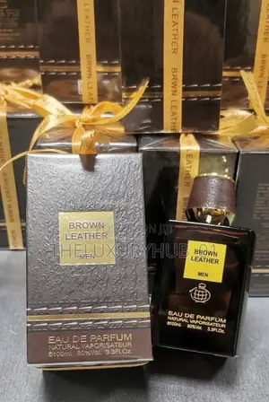 Brown Leather Men Perfume
