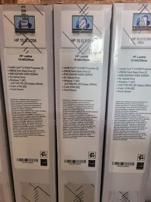 New Laptop HP 15 8GB Intel Core i3 SSD 256GB