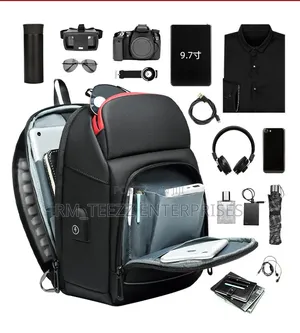 Sleek Multi-Compartment Sling Cross-Body Backpack