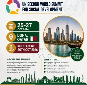 UN CONFERENCE'S in Qatar, Abu Dhabi (Dubai) and Saudi Arabia