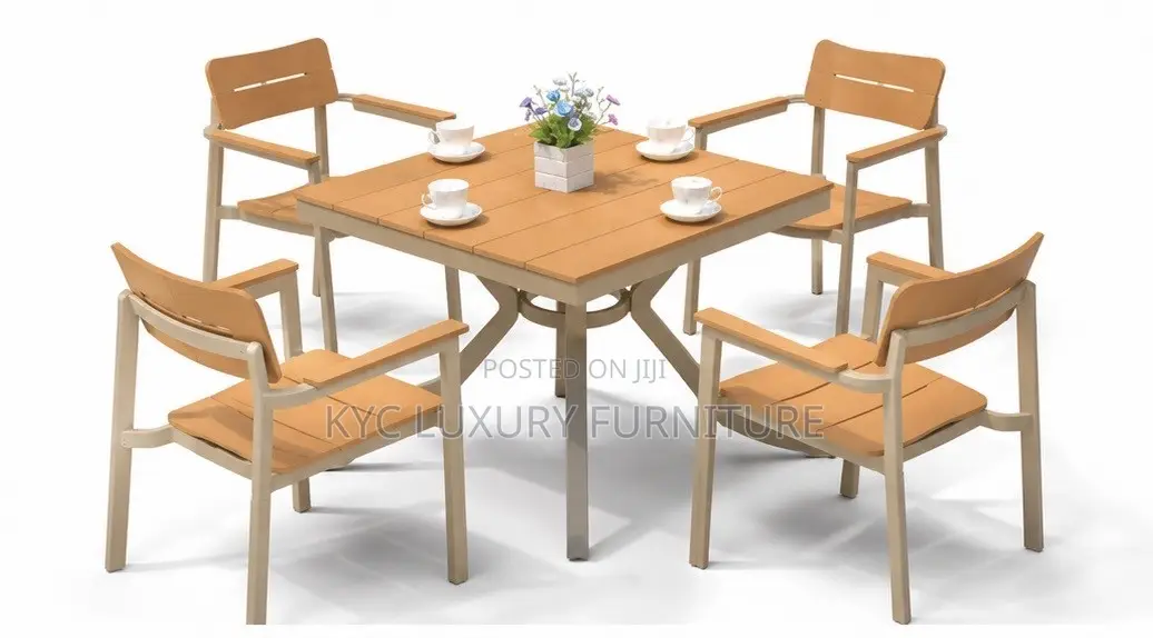 Restaurant Table With 4 Chairs