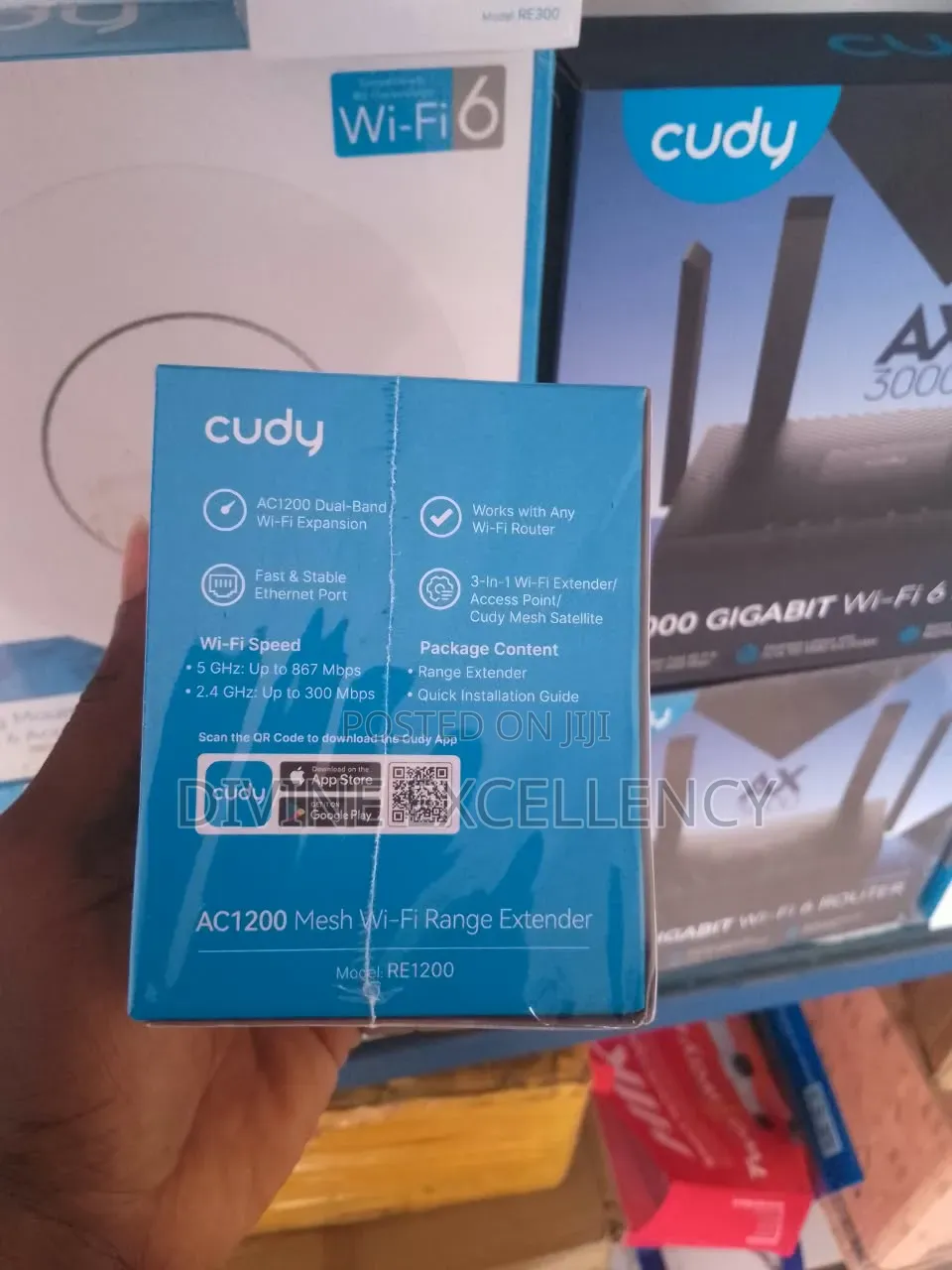 Cudy Gigabit Mesh Range Extender Ac1200