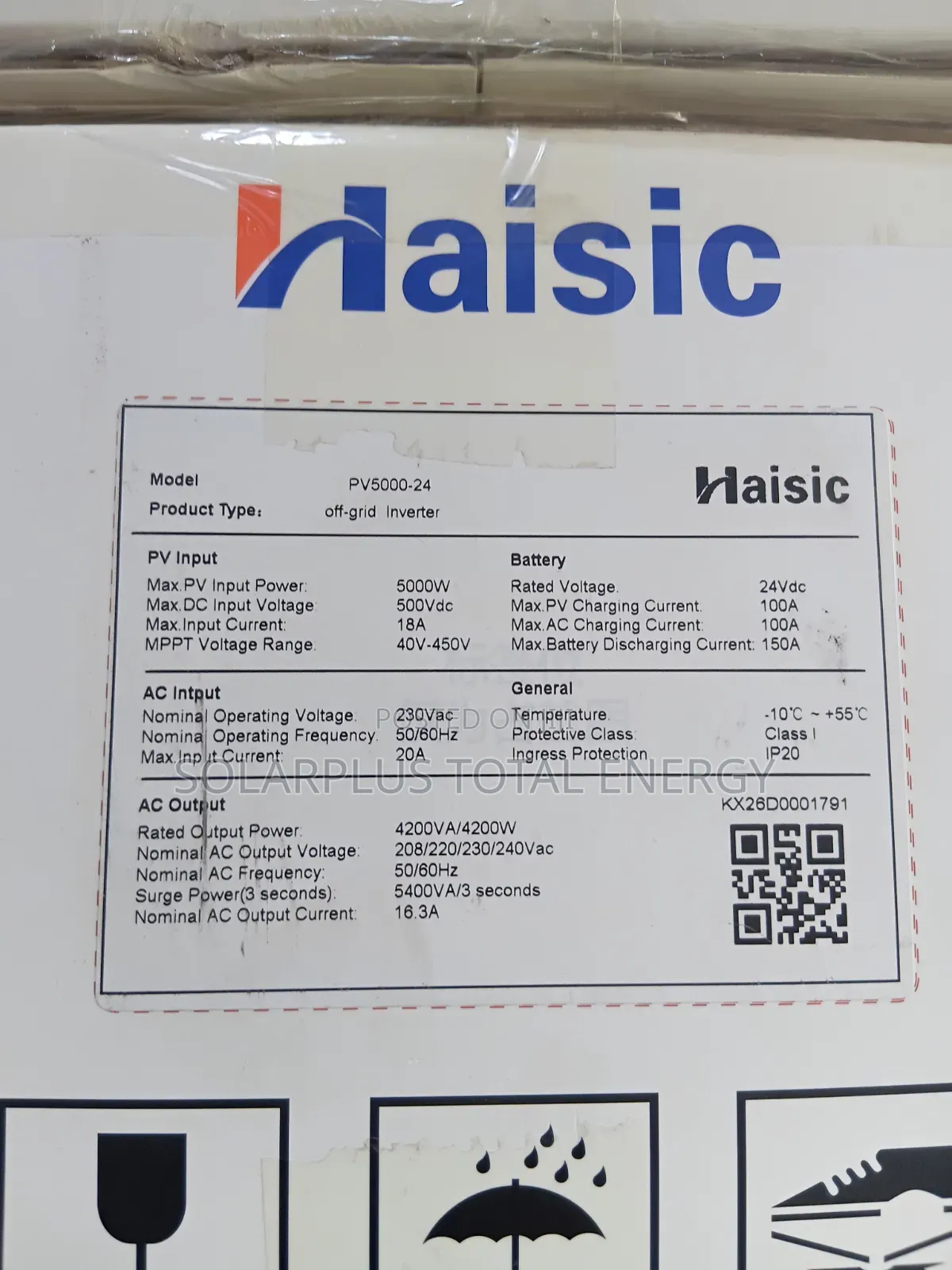 Haisic 4.2kva 24v Inverter