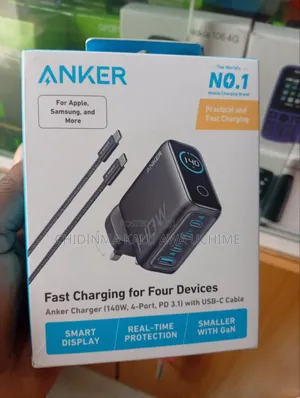 Anker 140w Fast Charging 3.1 4 Port  Charger