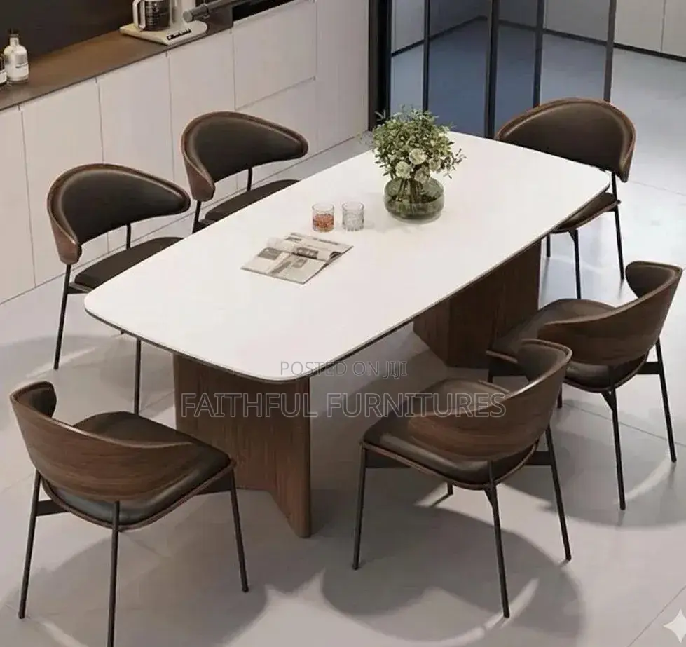 Marble Dining Table Decor