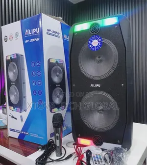 AILIPU SP-38210 Portable Battery Speaker With Wireless Microphone