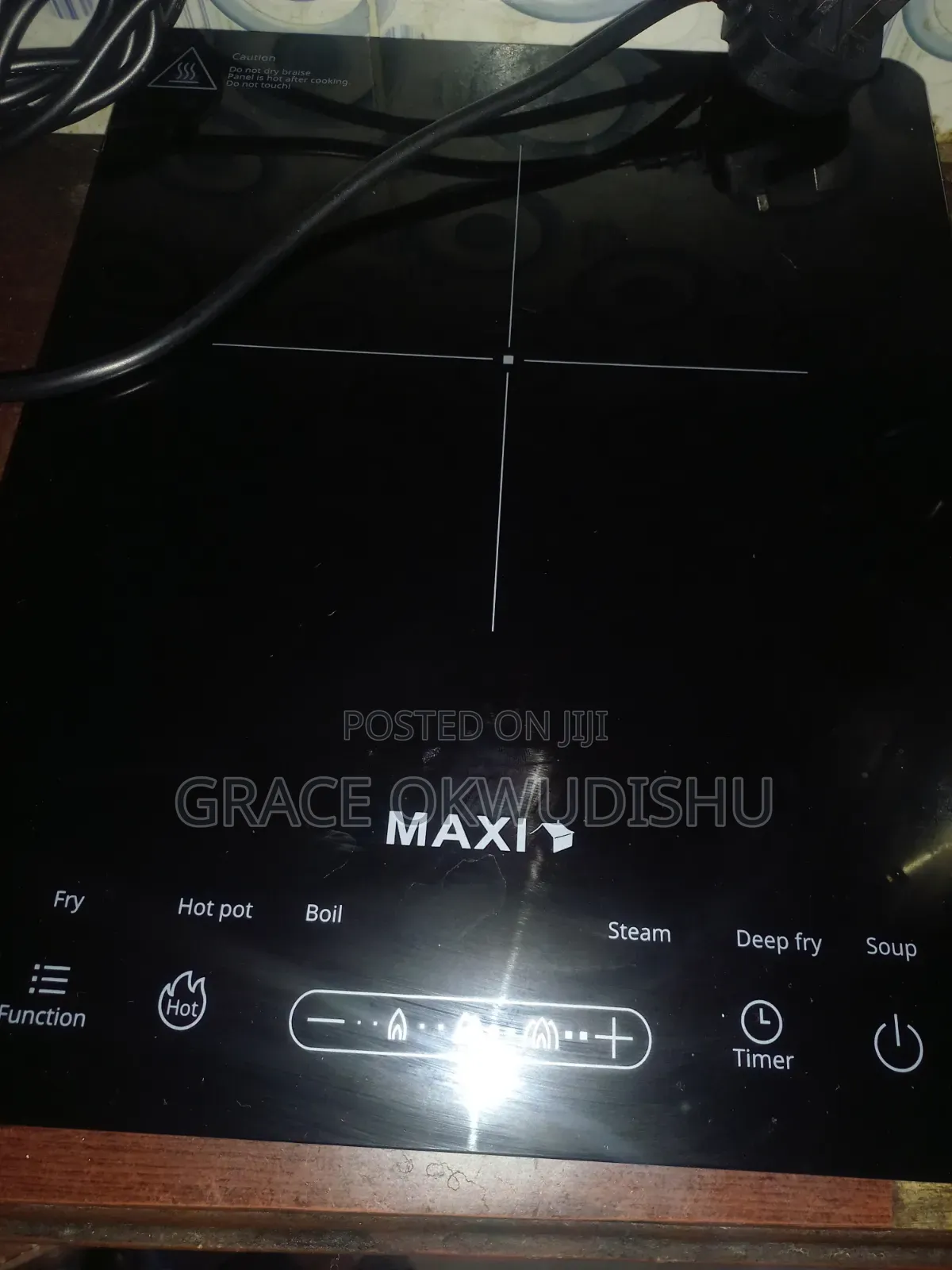 Maxi Induction Cooker + Free Induction Pot