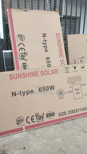 650w Monocrystalline Solar Panel Available! 🔋