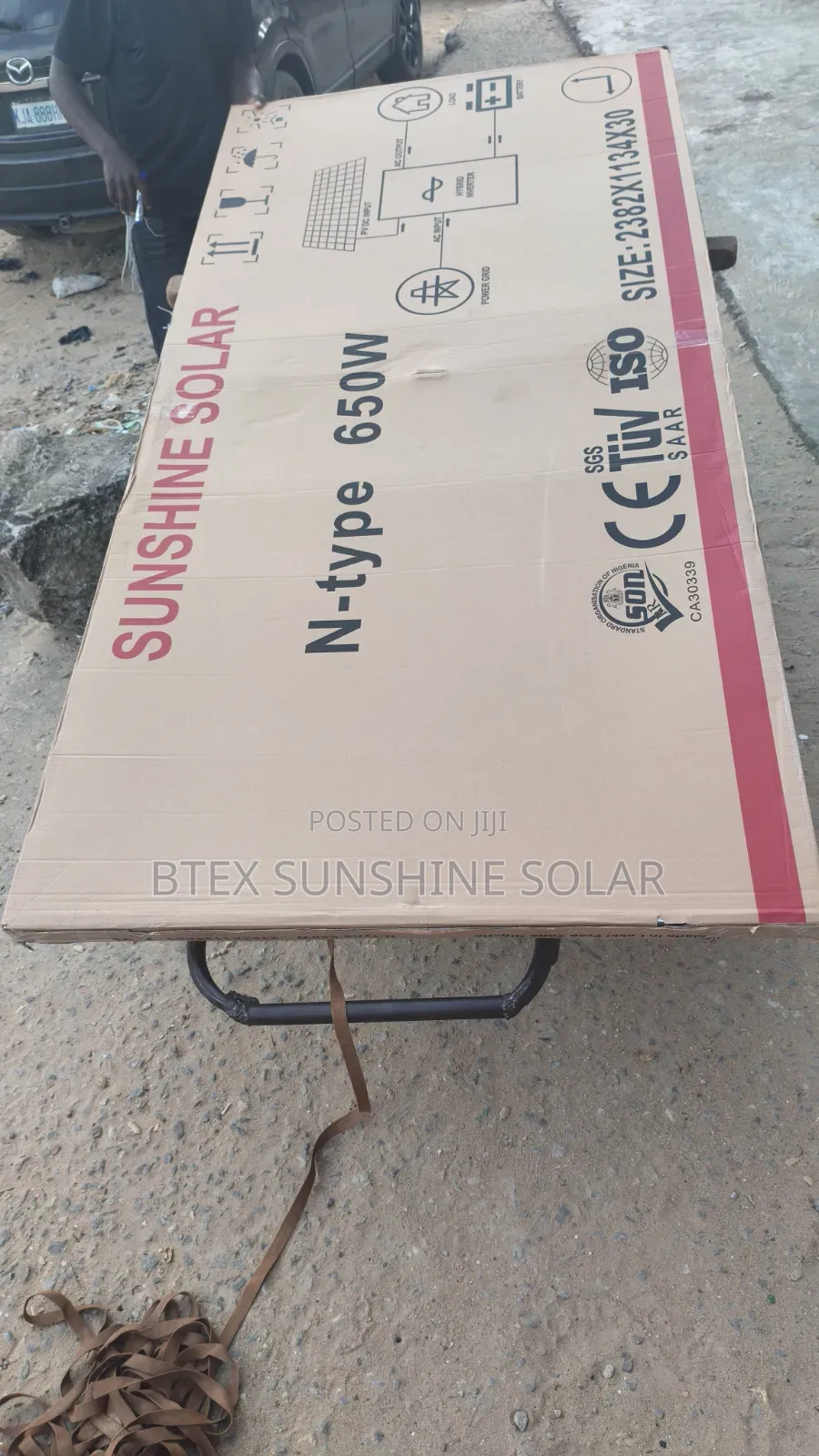 650w Monocrystalline Solar Panel Available! 🔋