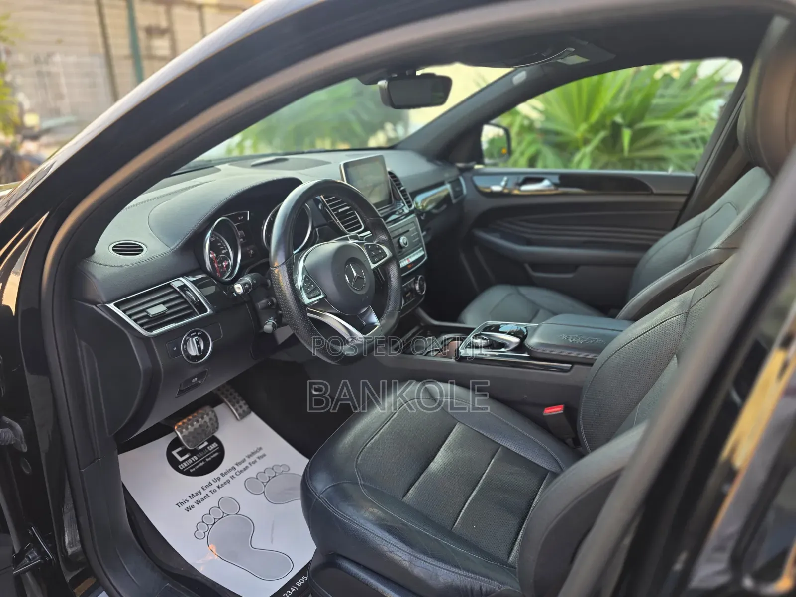 Mercedes-Benz GLE-Class 2016 Black