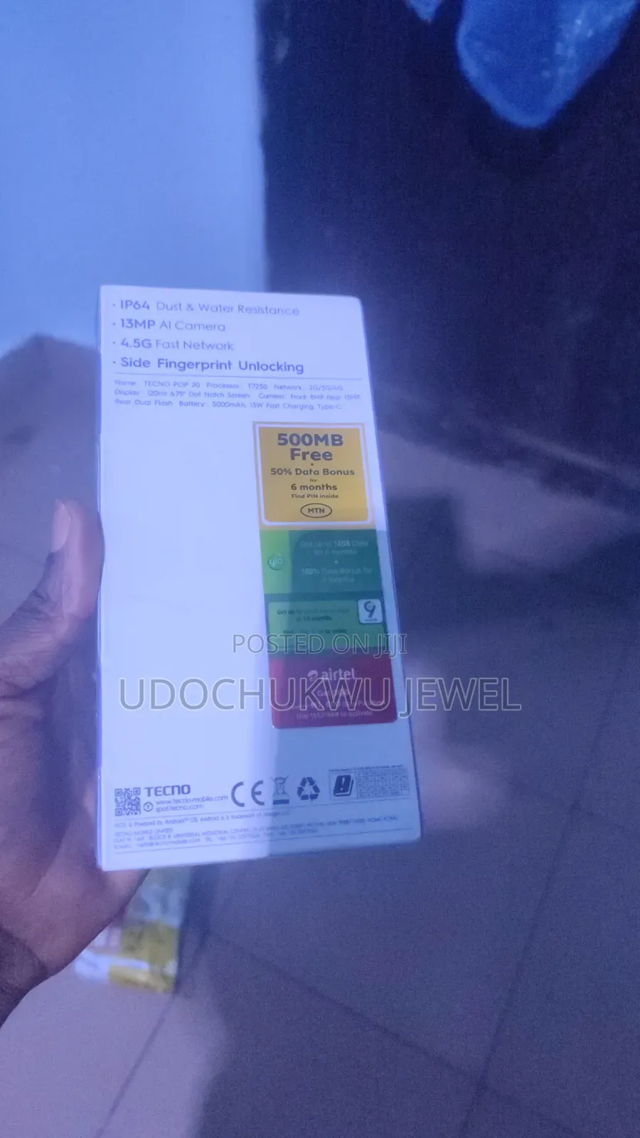New Tecno Pop 20 64 GB