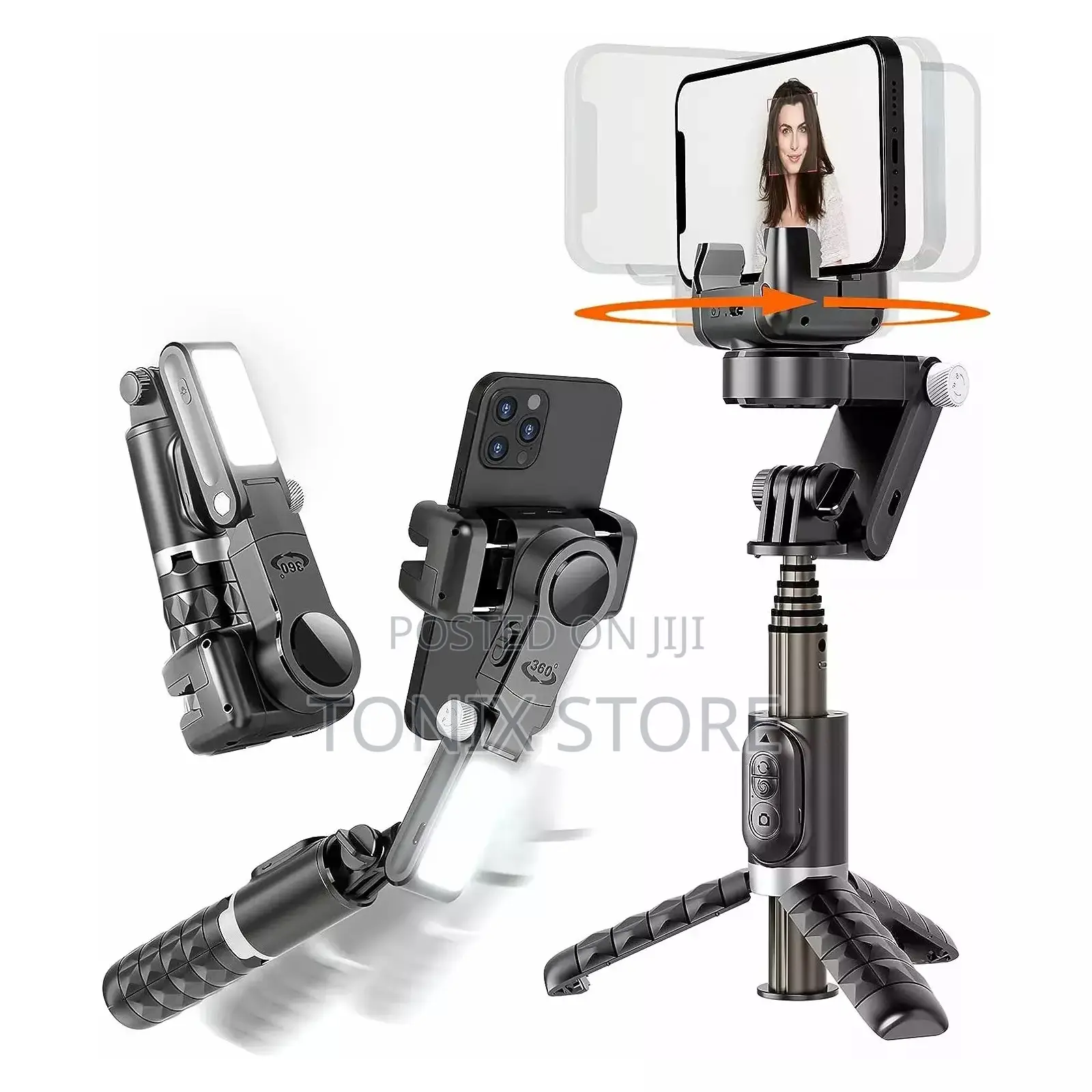 Q18 360° Rotating Desktop Tripod/Gimbal