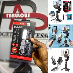 Q18 360° Rotating Desktop Tripod/Gimbal