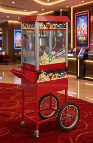 Popcorn Machine With Cart