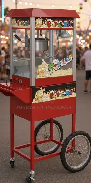 Popcorn Machine With Cart