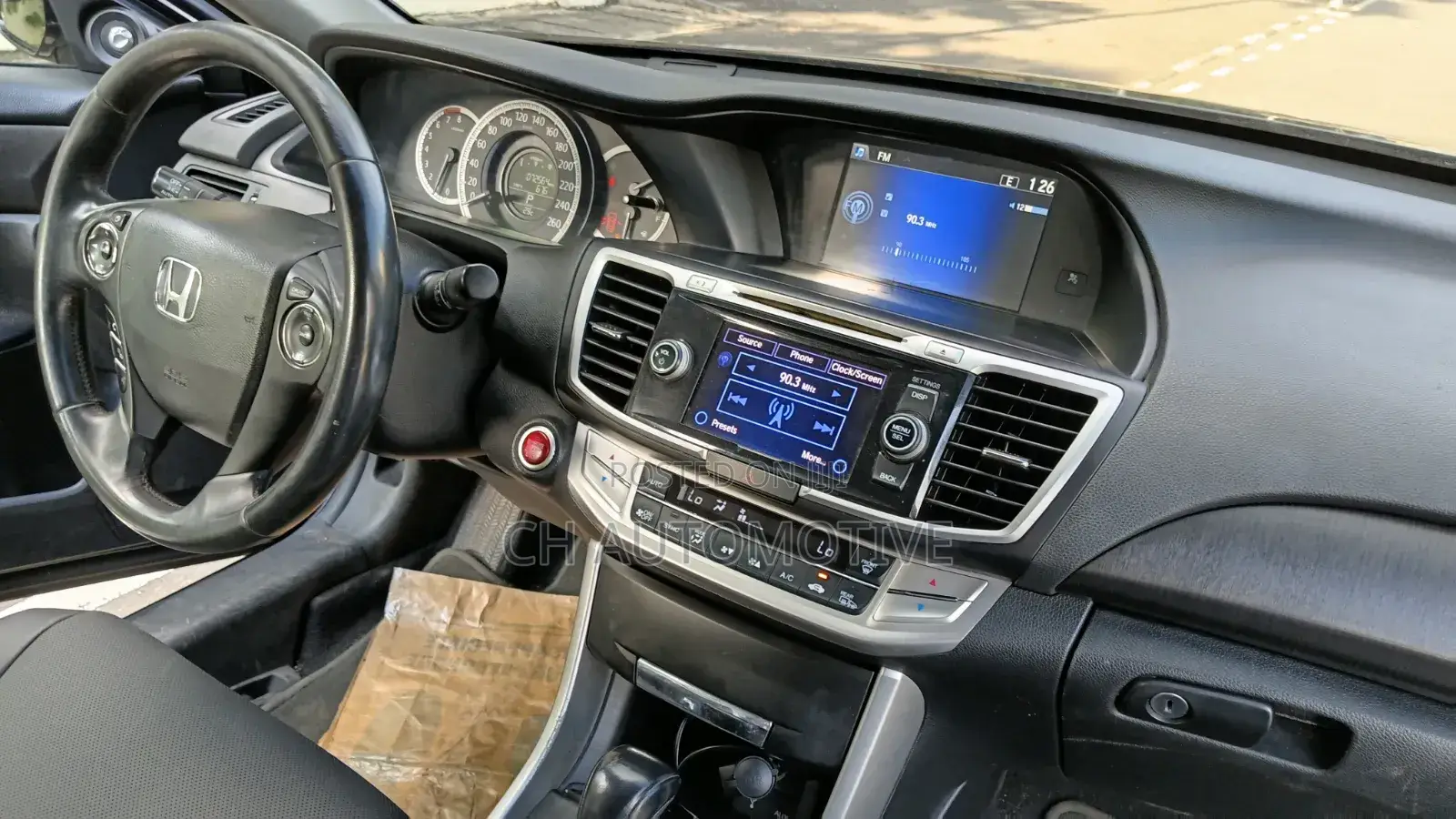 Honda Accord EX-L 4dr Sedan w/Navigation (2.4L 4cyl CVT) 2014 Black