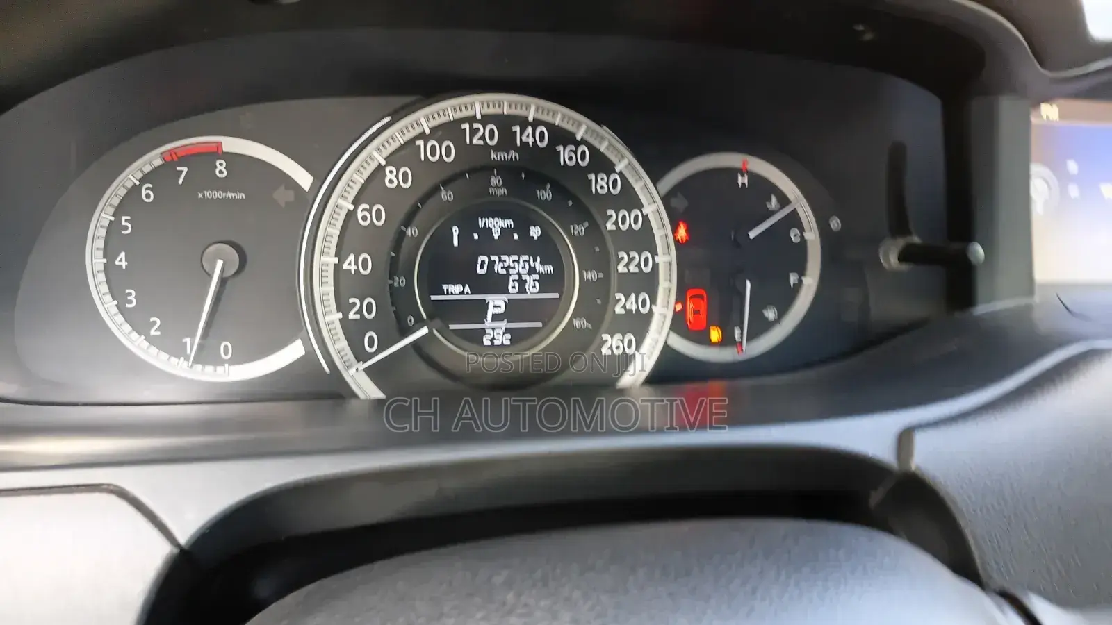 Honda Accord EX-L 4dr Sedan w/Navigation (2.4L 4cyl CVT) 2014 Black