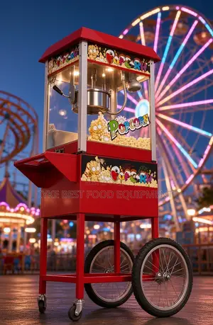 Popcorn Machine With Cart