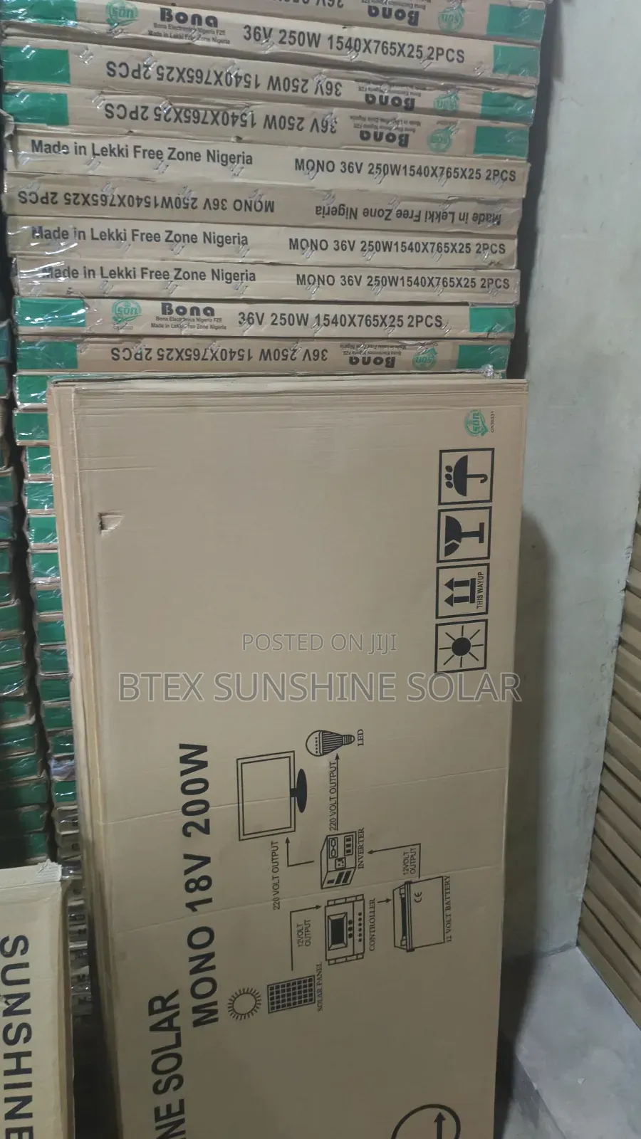 Sunshine Solar Panels 200watt