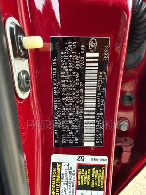Toyota Camry SE (2.5L 4cyl 8A) 2019 Red