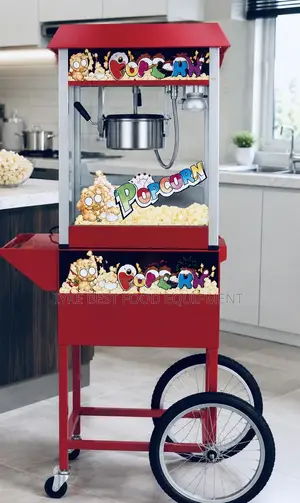 Popcorn Machine With Cart
