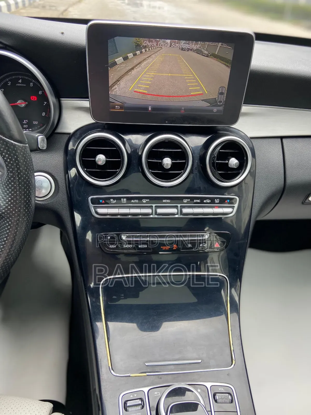 Mercedes-Benz C300 2015 Black
