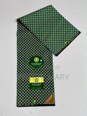 Green Better Future Ankara Fabric