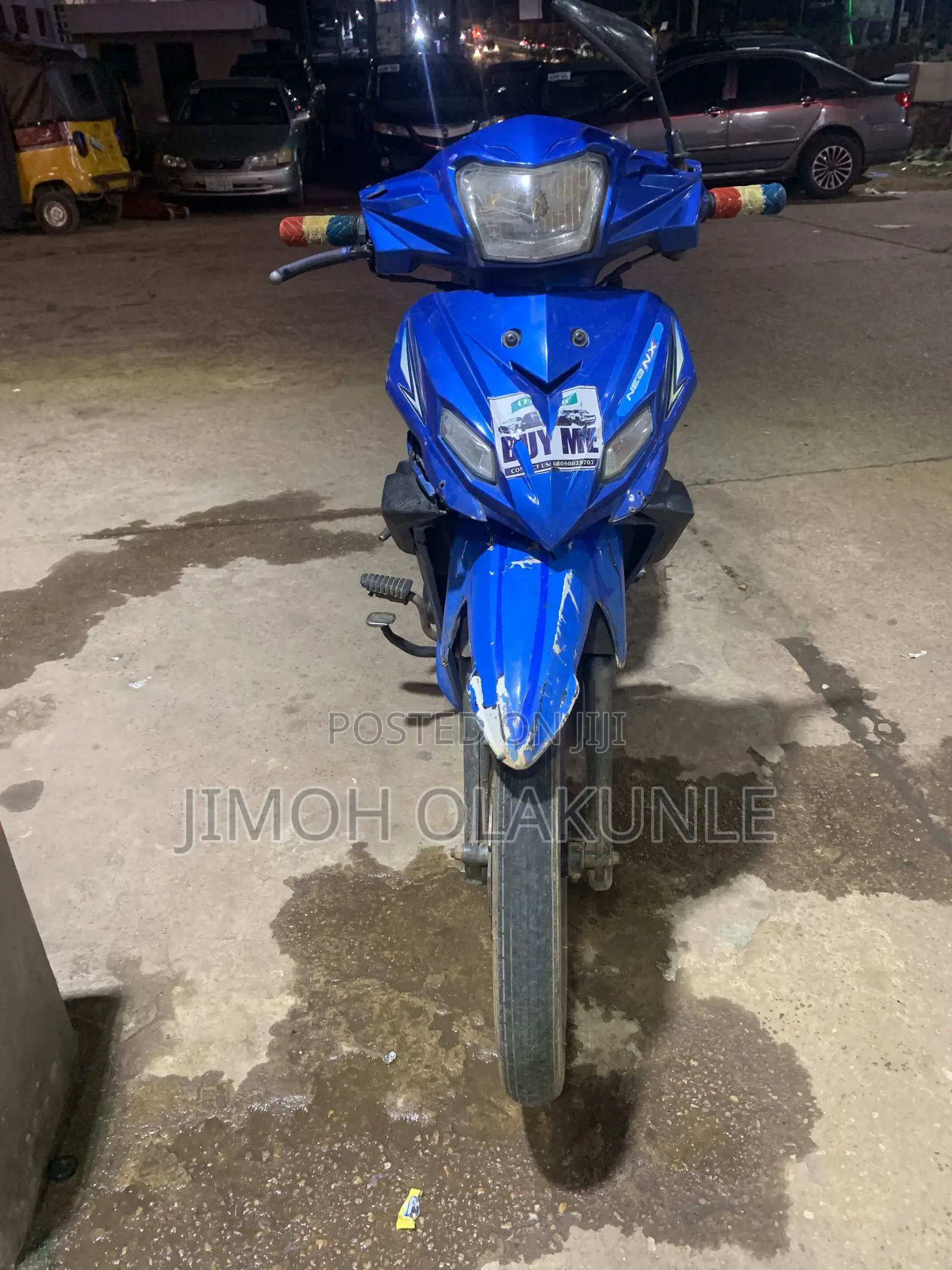 TVS Neo NX 2022 Blue