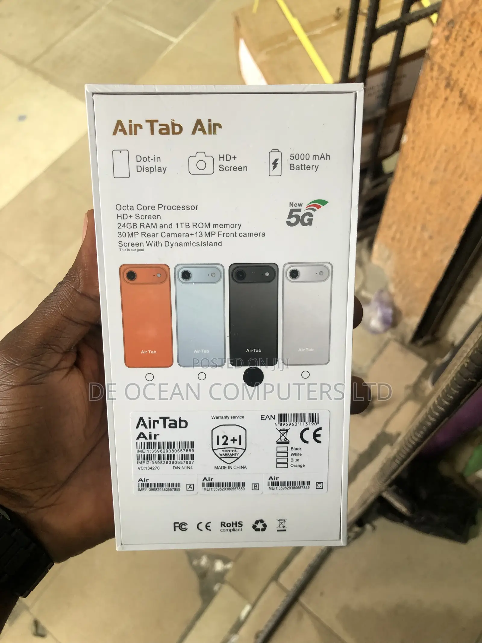 New Tablet 1 TB Black