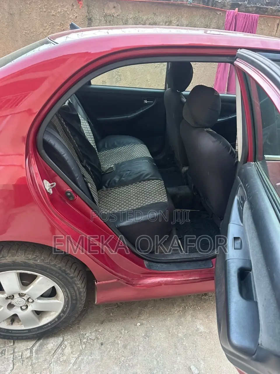 Toyota Corolla S 2005 Red