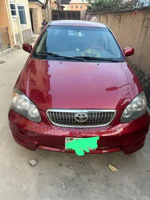 Toyota Corolla S 2005 Red