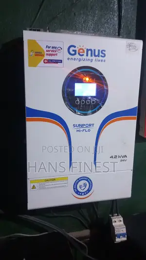 Genus 4.2kva Hybrid Inverter Offgrid Setup