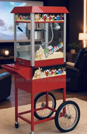 Popcorn Machine With Cart