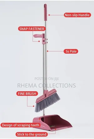Broom & Dustpan Set – Complete Cleaning Kit